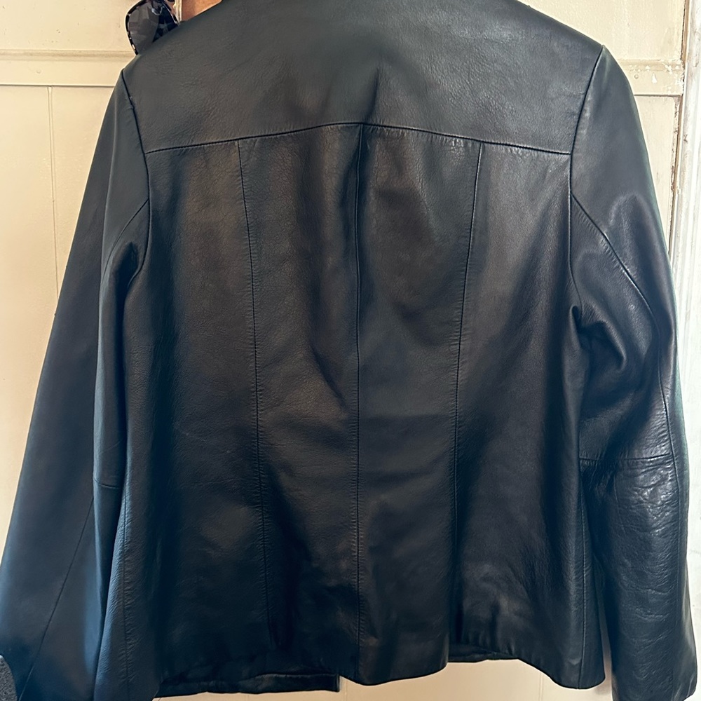 Soft Leather Jacket - image 3